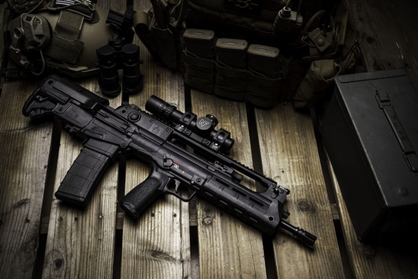Springfield Armory introduces the Hellion semi-automatic bull-pup rifle Springfield Armory introduces the Hellion semi-automatic bull-pup rifle