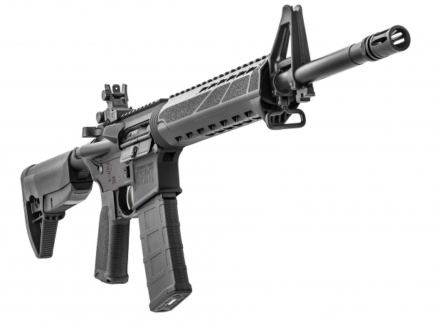 Springfield Armory SAINT, the new 5.56mm semiauto rifle The wait ended on November 1st, with the official announcement of the SAINT