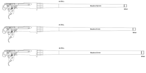 Strasser RS 700 straight-pull rifles Strasser RS 700 straight-pull rifles