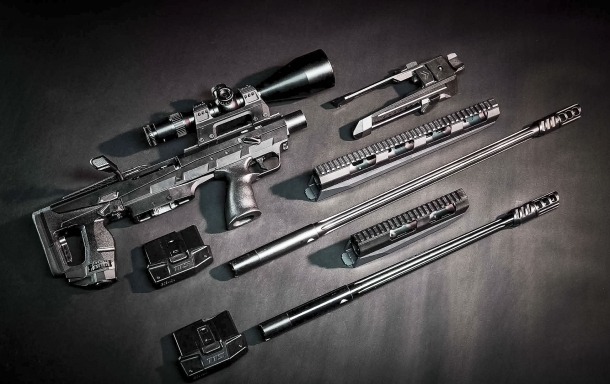 Tec Target Schneider TTS Xceed bull-pup bolt-action rifle Tec Target Schneider TTS Xceed bull-pup bolt-action rifle