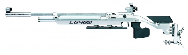 Walther LG400-E Electronic: the future of airguns Left side of the LG400 air rifle