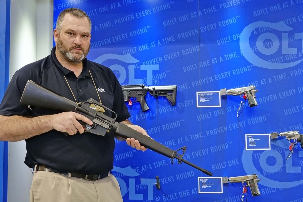 The Colt M16A1 Reissue rifle is a collector item