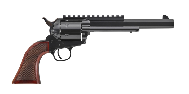 Uberti 1873 Short Rifle Hunter La carabina Uberti 1873 Hunter ha un revolver gemello: l'Uberti 1873 Single Action Cattleman Hunter