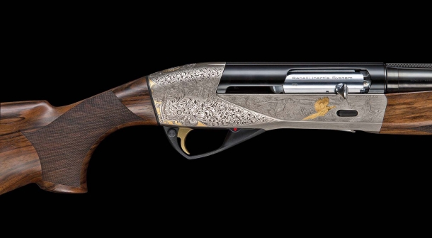 50 anni Benelli in serie limitata 50 anni Benelli: l'incisione del Raffaello Ethos in calibro 12