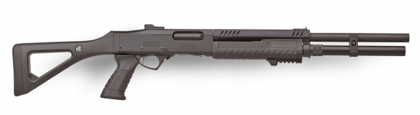 A Fabarm STF/12 Pistol Grip "Initial", which means void of optional accessories, which can anyway be added in a second moment