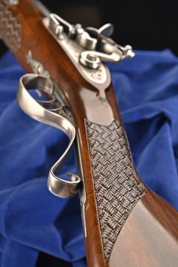 Pedersoli double barrel flintlock shotgun