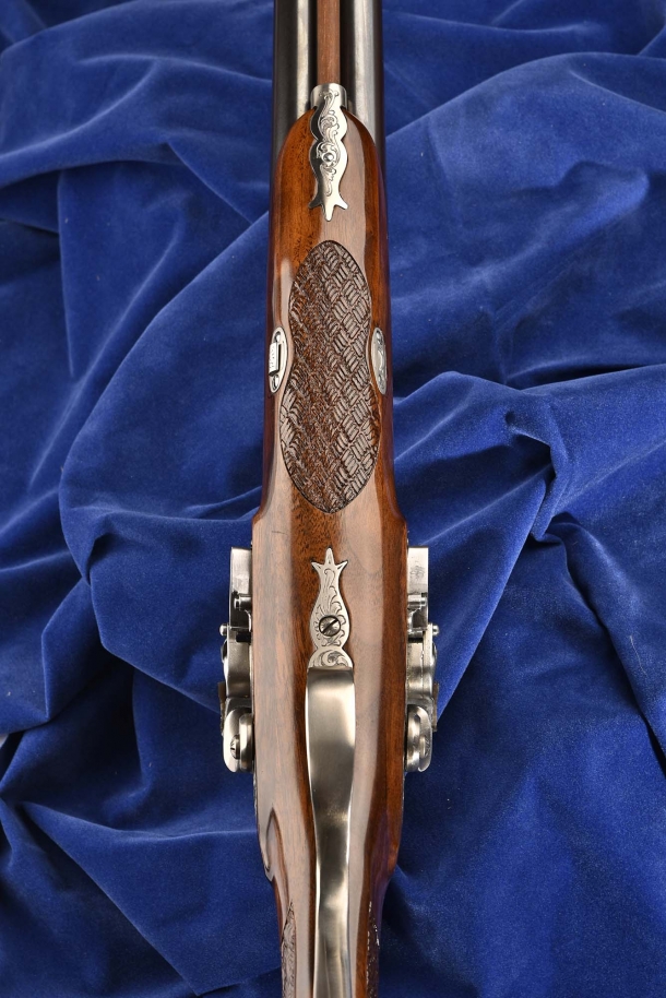 Pedersoli double barrel flintlock shotgun