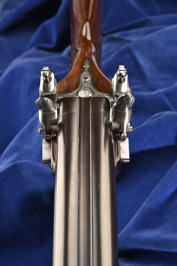 Pedersoli double barrel flintlock shotgun