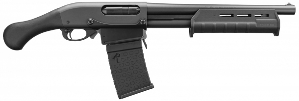 Remington 870 DM: il "pompa" si fa il caricatore! Versione a caricatore prismatico amovibile in arrivo anche per il nuovissimo, cortissimo modello TAC-14