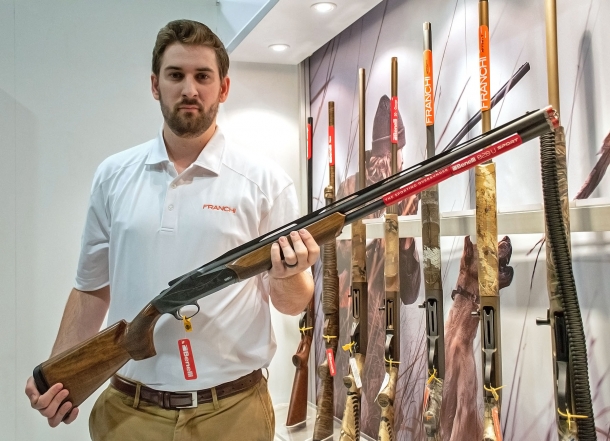 Benelli 828U Sport over-and-under competition shotgun