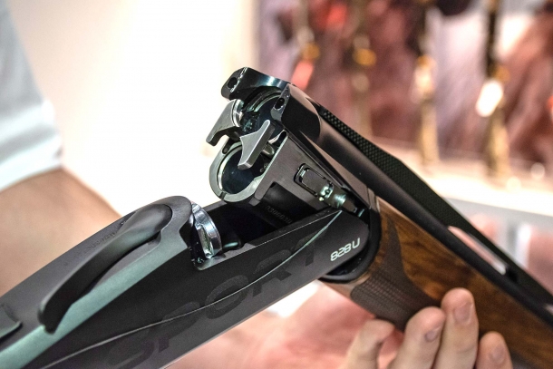 Benelli 828U Sport over-and-under competition shotgun