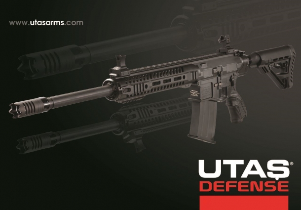 UTAS XTR-12: il calibro 12 che diventa un .308! Il logo UTAS
