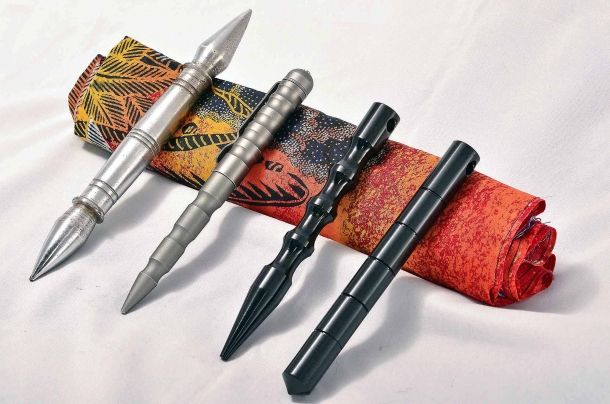 Difesa Personale: Palm Stick & Co. Palm Stick metallici dotati di punta variamente acuminata