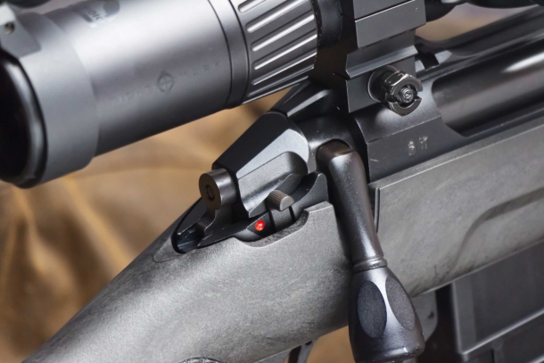 Bolt action rifle safety: two vs three positions 2 positions safety disengaged: the rifle fires and the bolt can be operated freely