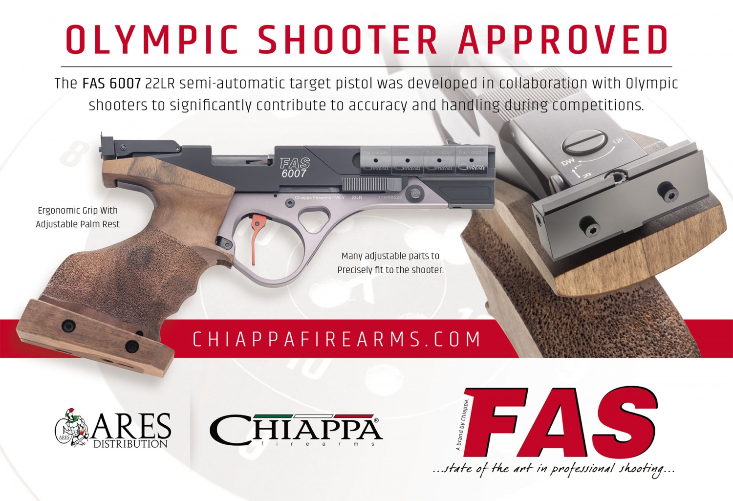 Chiappa Firearms FAS 6007 competition pistol