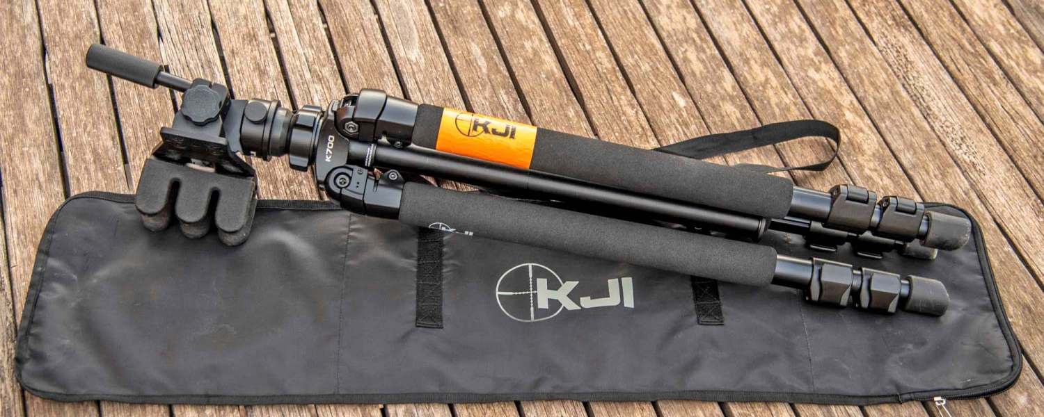 KJI Precision K700 e K800: i treppiedi per il tiro di precisione I kit KJI K700 e K800 sono dotati di borsa di trasporto