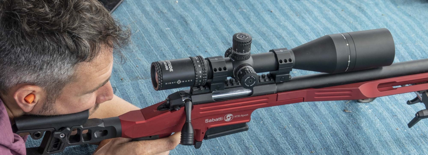 Le ottiche montate sulle carabine Sabatti erano state fornite da Sightmark (distribuita da Maremmano)