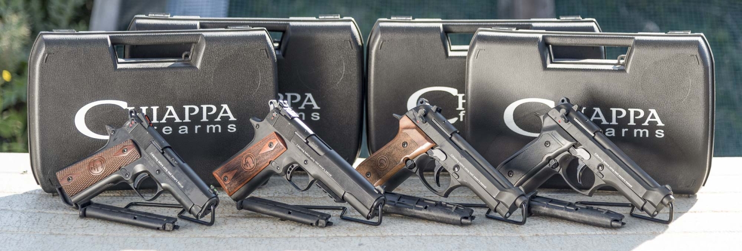 Calibro .22 LR: pistole Chiappa M9-22 e 1911-22, divertimento a basso costo Calibro .22 LR: pistole Chiappa M9-22 e 1911-22, divertimento a basso costo