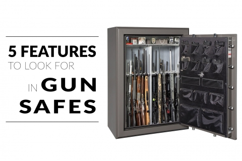 5 features to look for in Gun Safes