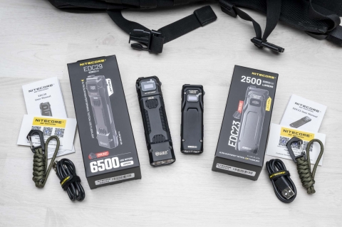 Nitecore EDC23 and EDC29: pocket-sized and high-performance flashlights