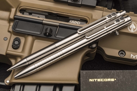 Nitecore NTP30 e NTP40: le penne tattiche... titaniche!