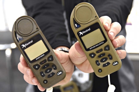 I nuovi anemometri balistici Kestrel Sportsman ed Elite Weather, con tecnologia Applied Ballistics integrata