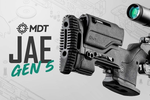 MDT JAE-G5 chassis, new and updated for Remington 700 action rifles