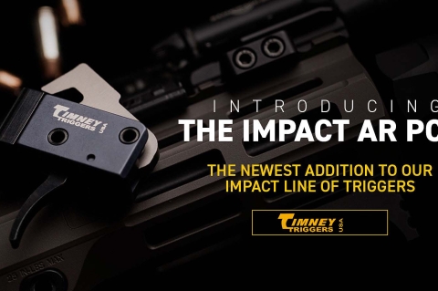 Timney Impact AR PCC trigger, from Ferkinghoff International