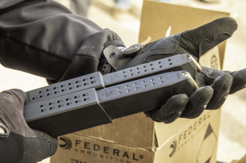 KRISS USA MagEx2 magazine extensions for Glock pistols