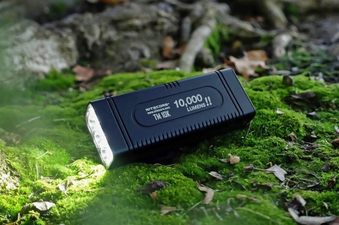 Nitecore TM10K 10.000 lumen flashlight