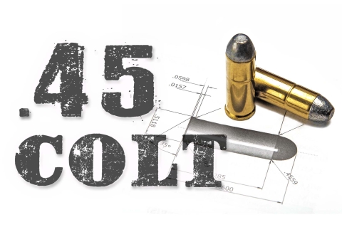 The .45 Colt cartridge