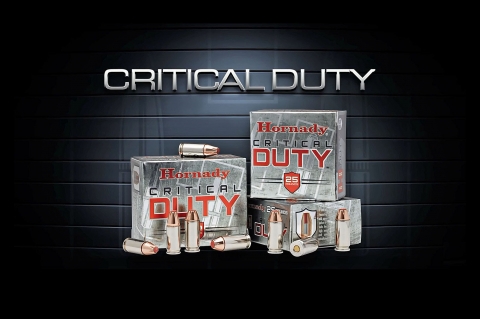 Hornady obtains an FBI Contract for 9mm Critical Duty Ammunition 