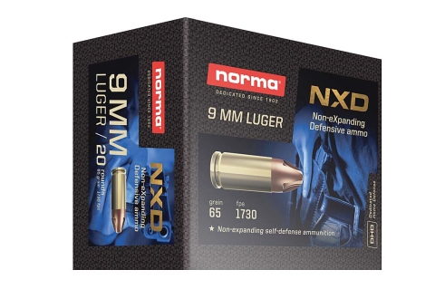 Norma NXD non-expanding defensive ammunition