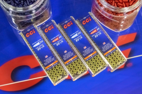 CCI Clean 22 rimfire ammunition