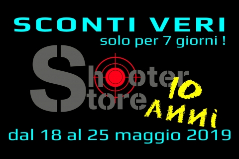 10 anni dell'Armeria Shooter Store di Roma