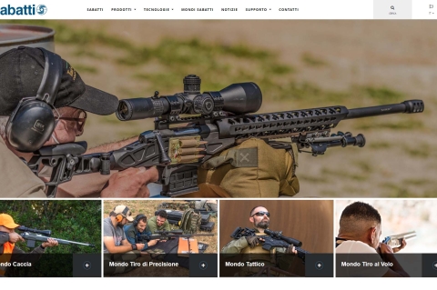 Nuovo sito web Sabatti