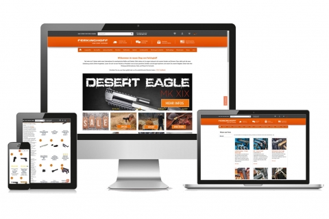 Waffen Ferkinghoff launches the new online shop