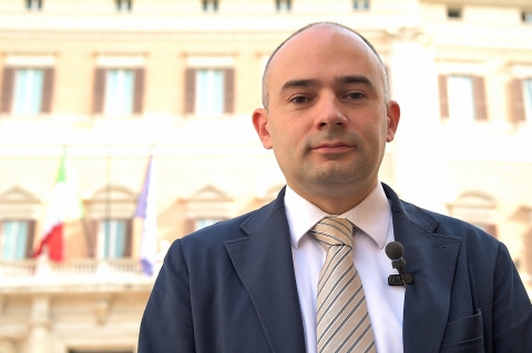 L'Onorevole Gianluca Vinci (Lega) 