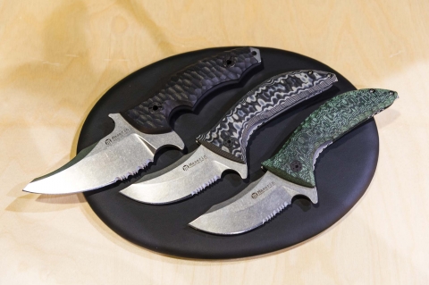 Maserin 640 Ghost and 195/60 'Sessantesimo' knives