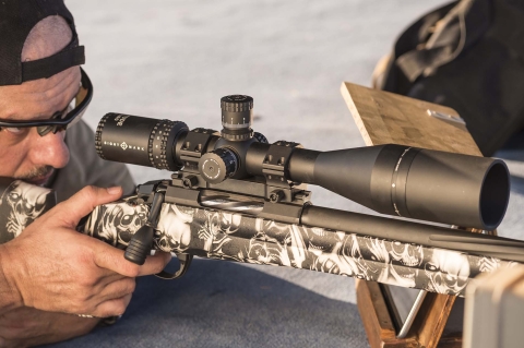 Ottica Sightmark Latitude 8-32x60 F-Class (tiratore: Carlo Boccini)