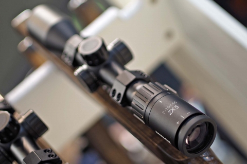 The Minox ZX5 2-10x45 riflescope 