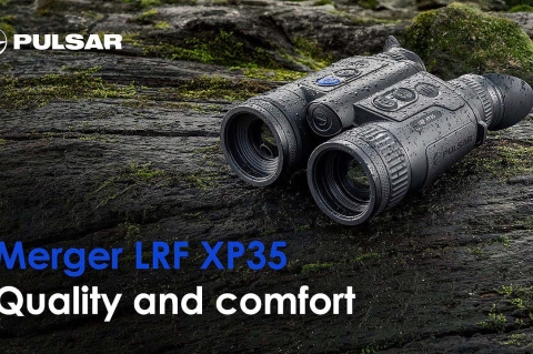 Pulsar Merger LRF XP35, nuovo binocolo termico con telemetro laser