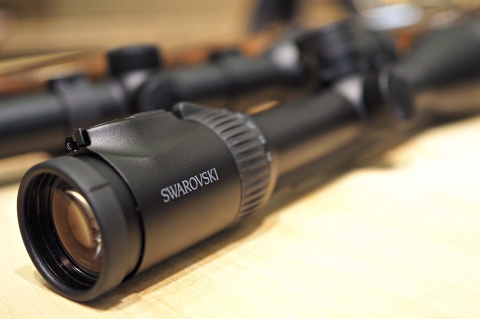 The ocular of the Swarovski Z8i 2.3-18x56 Rifle Scope