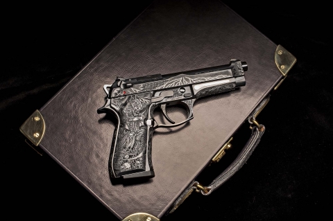 Beretta 98FS Demon: when industry meets art