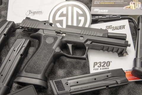 Pistola SIG Sauer P320 X-Five, modularità per il tiro dinamico