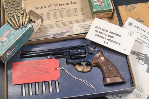 Smith & Wesson Model 53: an unusual revolver in caliber .22 Remington Jet