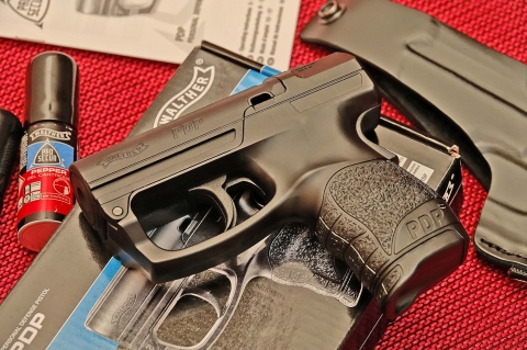 Walther PDP: the OC pepper spray pistol from Umarex
