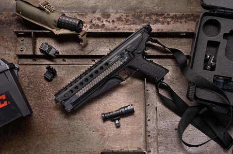 Kel-Tec P50, nuova pistola semi-automatica calibro 5.7x28mm 
