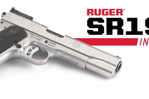 Ruger's SR1911 pistol is now available in a true man-stopper – the legendary 10mm Auto caliber!
