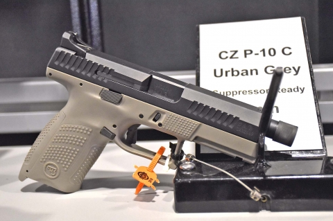 CZ P10C Urban Grey Suppressor Ready